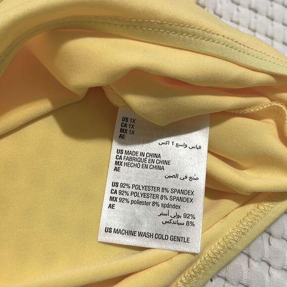 NWT- And Now This- 1X, 2X, 3X & 4X Bodysuit - Picture 6 of 6